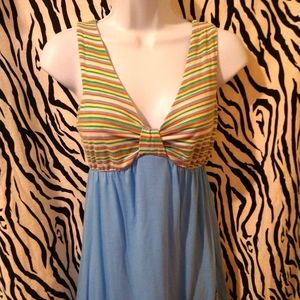 5/$25 Sweet Child v-neck tee shirt striped dress
